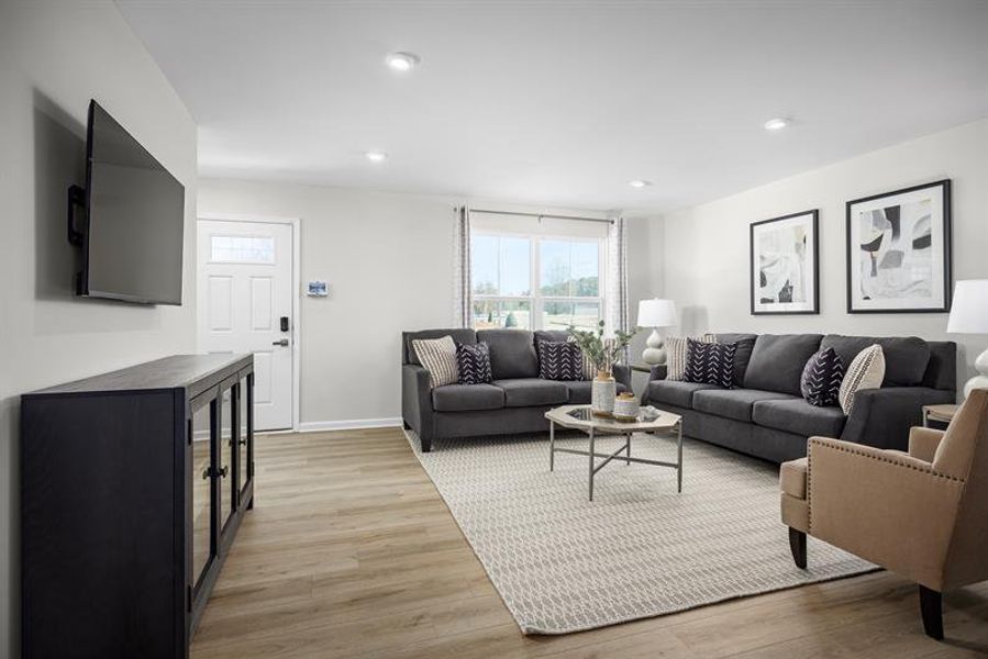 Furnished interior view inside a new home in Bethel Ridge Single-Family Homes, Goodlettsville (Image 7).