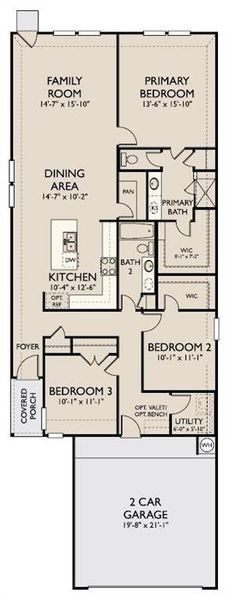 The Harrison Floor Plan