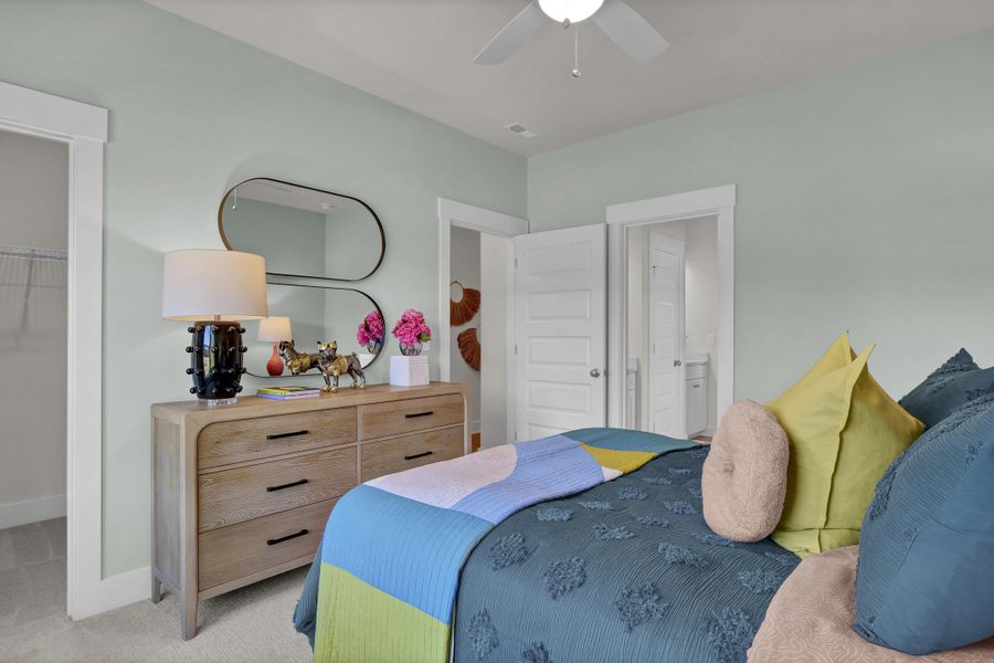 Furnished interior view inside a new home in , Summerville (Image 27).