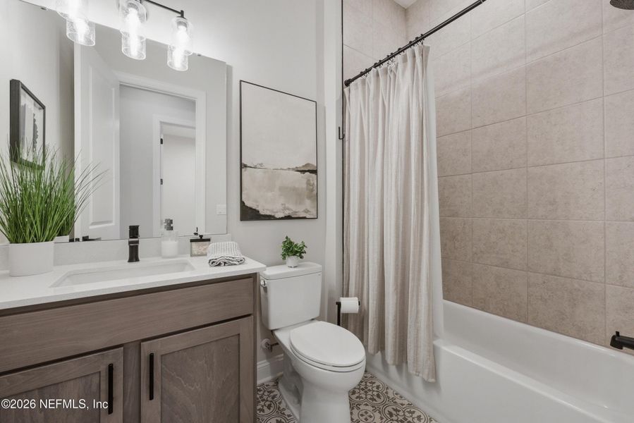 Furnished interior view inside a new home in , St. Augustine (Image 43).