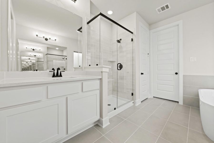 Furnished interior view inside a new home in Candela South - 40', Richmond (Image 9). Furnished interior view inside a new home in Candela South - 40', Richmond (Image 9).