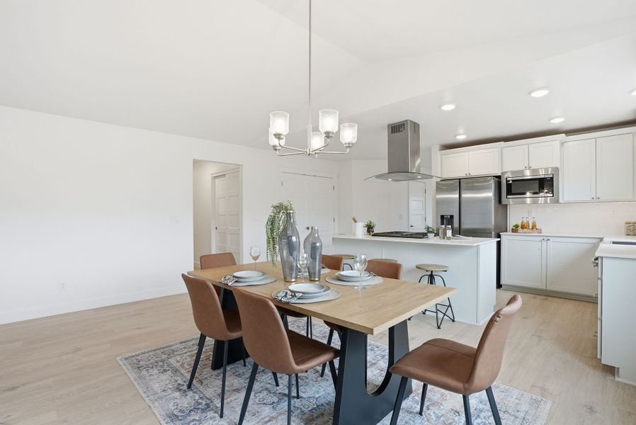 Furnished interior view inside a new home in Feather Ridge, Redmond (Image 8).