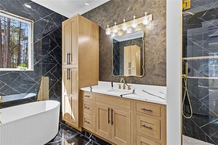 Furnished interior view inside a new home in , Winder (Image 17).