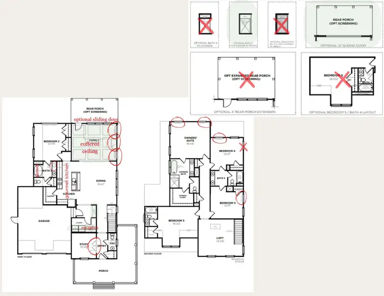 2D floor plan layout of this home in , Summerville, SC (Image 4).