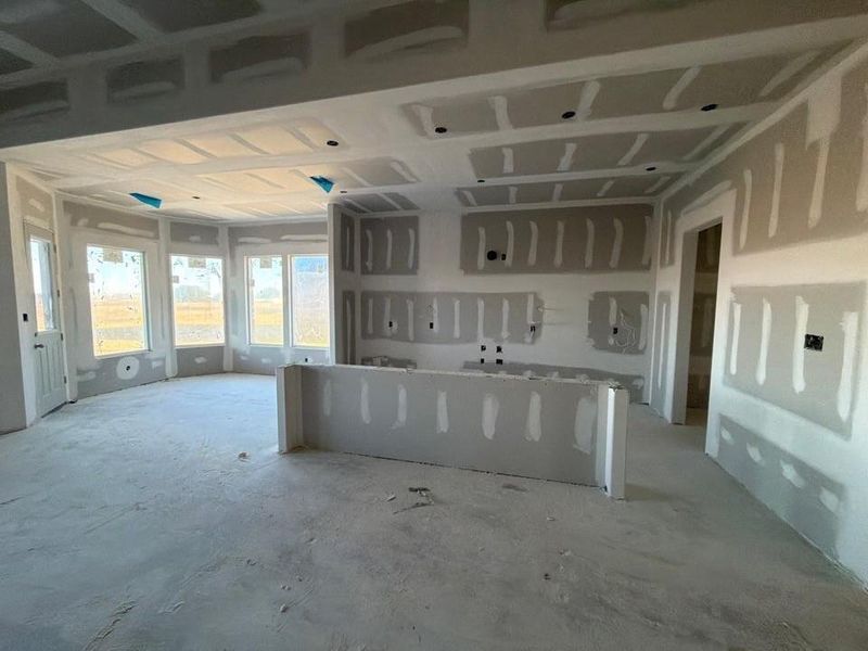 In-progress construction of a new home in Covenant Springs, Springtown, TX (Image 12).