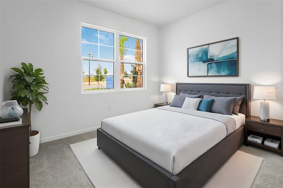Furnished interior view inside a new home in Cresswind at Hammock Oaks, Lady Lake (Image 24).