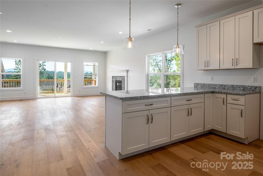 Furnished interior view inside a new home in , Asheville (Image 17). Furnished interior view inside a new home in , Asheville (Image 17).