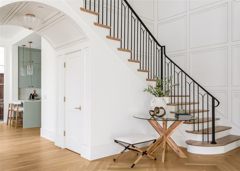 Furnished interior view inside a new home in , University Park (Image 35). Furnished interior view inside a new home in , University Park (Image 35).