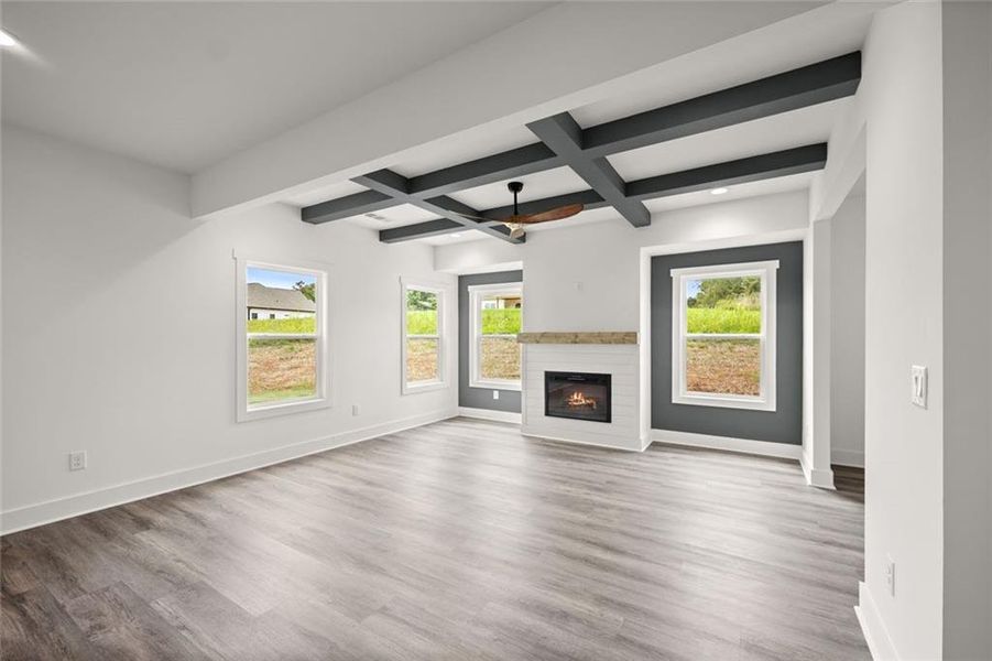 Spacious, unfurnished interior of a new home in , Clarkesville (Image 36).