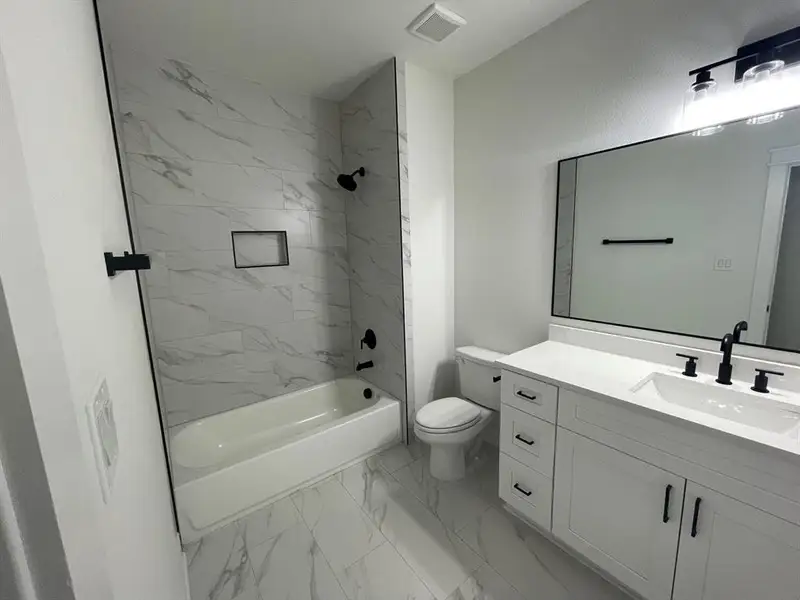 Furnished interior view inside a new home in , Dallas (Image 4).