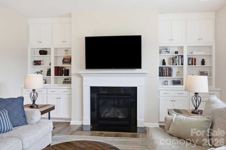 Furnished interior view inside a new home in Falls Cove at Lake Norman, Troutman (Image 18).