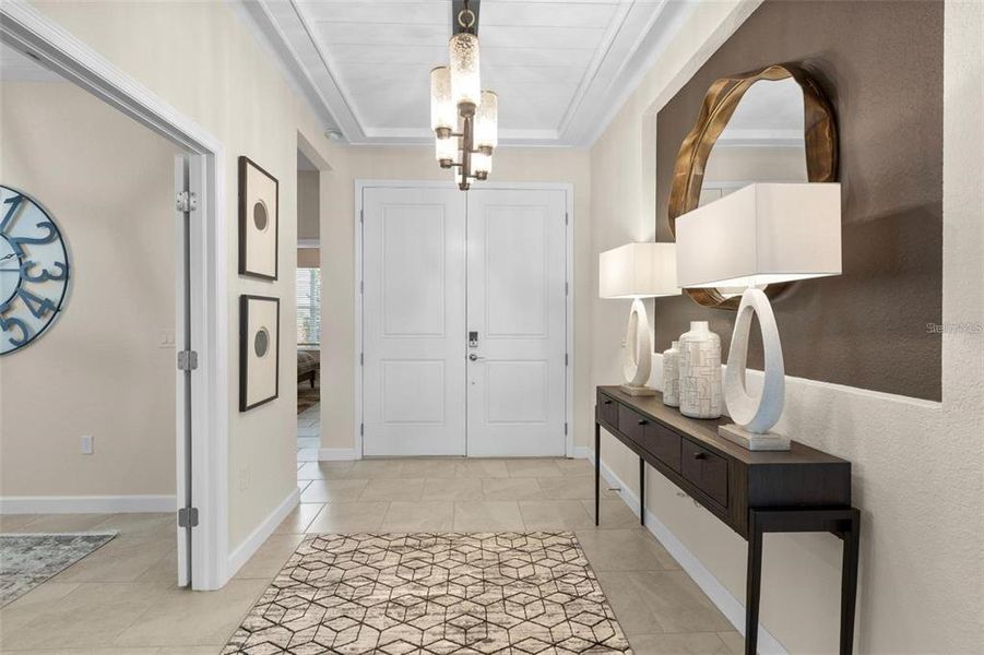 Furnished interior view inside a new home in Rye Ranch, Parrish (Image 5).