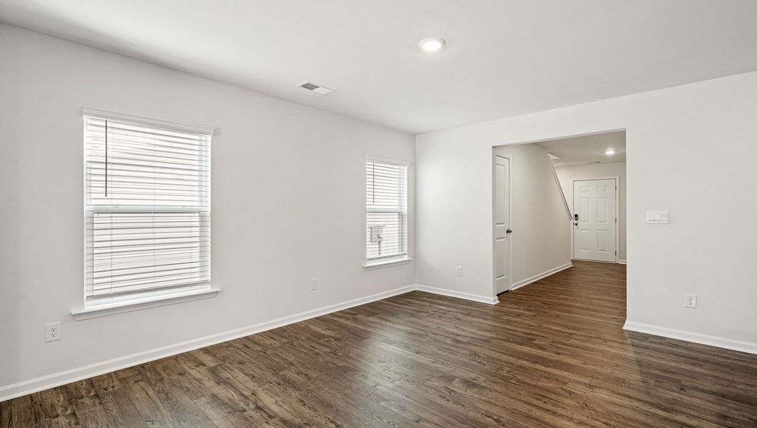 Spacious, unfurnished interior of a new home in Paddock Point, Roebuck (Image 16).