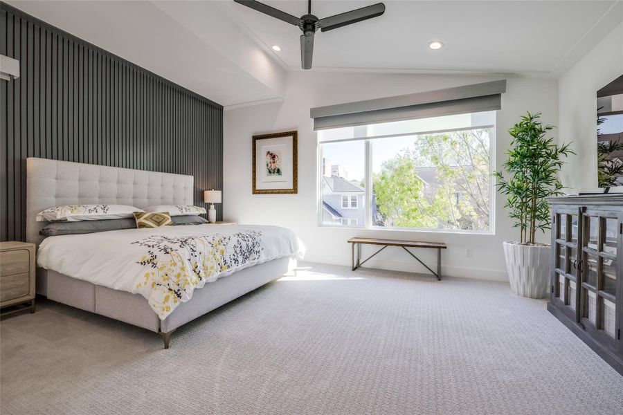 Furnished interior view inside a new home in , Houston (Image 40).