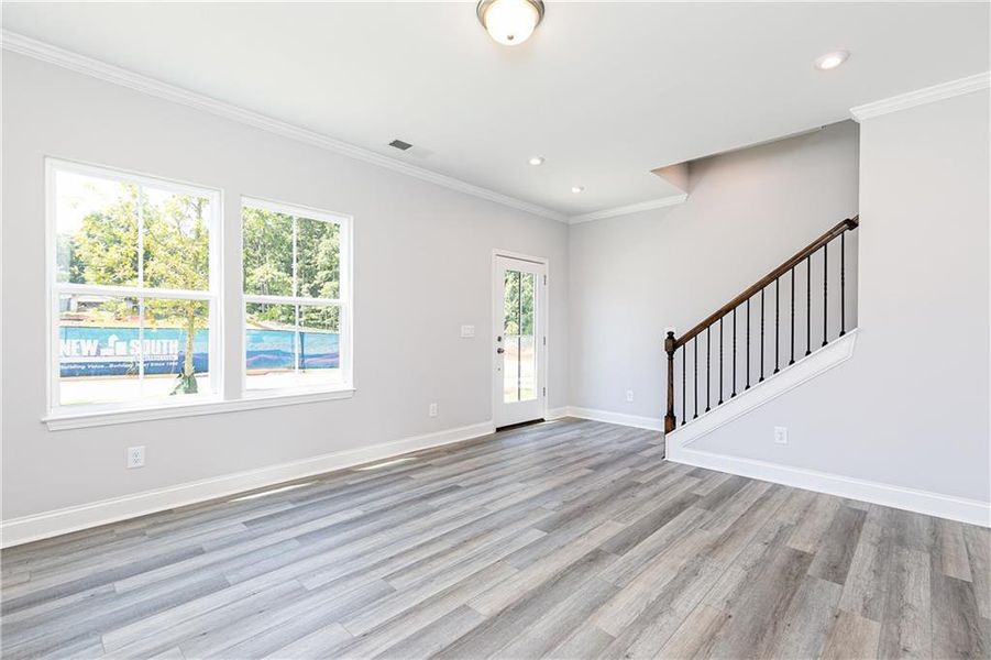 Spacious, unfurnished interior of a new home in , Lawrenceville (Image 29).