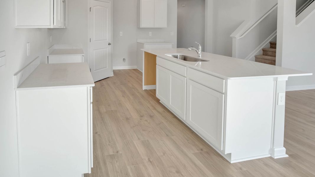 Furnished interior view inside a new home in Woodbridge Glen Single Family, Lebanon (Image 8).