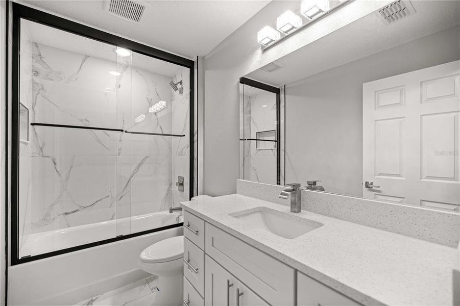 Furnished interior view inside a new home in , Summerfield (Image 8). Furnished interior view inside a new home in , Summerfield (Image 8).