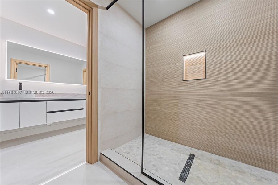 Close-up of interior finishes inside a home in , North Miami (Image 21).