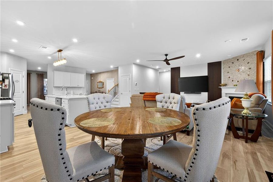 Furnished interior view inside a new home in , McDonough (Image 32).