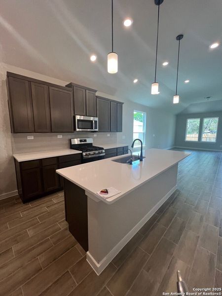 Furnished interior view inside a new home in Weston Oaks, San Antonio (Image 7). Furnished interior view inside a new home in Weston Oaks, San Antonio (Image 7).