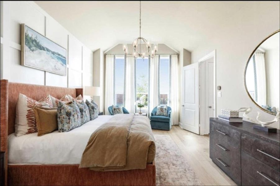 Furnished interior view inside a new home in Canyon Creek Estates, Sherman (Image 9). Furnished interior view inside a new home in Canyon Creek Estates, Sherman (Image 9).