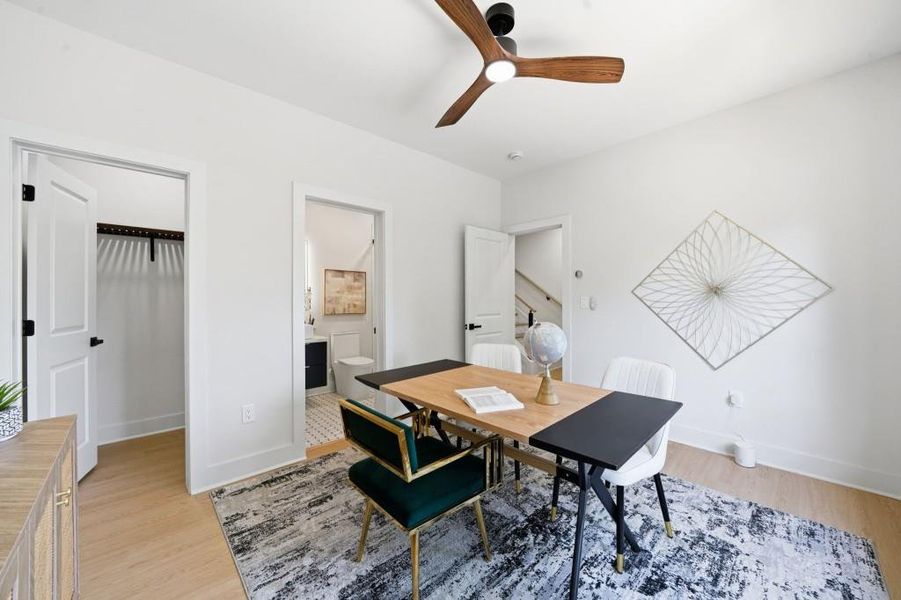 Furnished interior view inside a new home in , Decatur (Image 22).