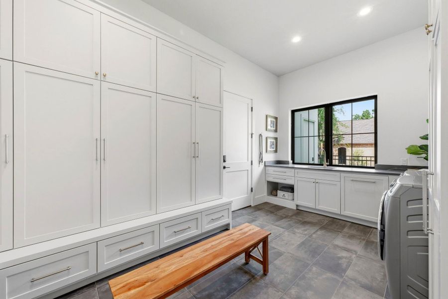 Utility room with enclosed lockers and extra storage! Utility room with enclosed lockers and extra storage!