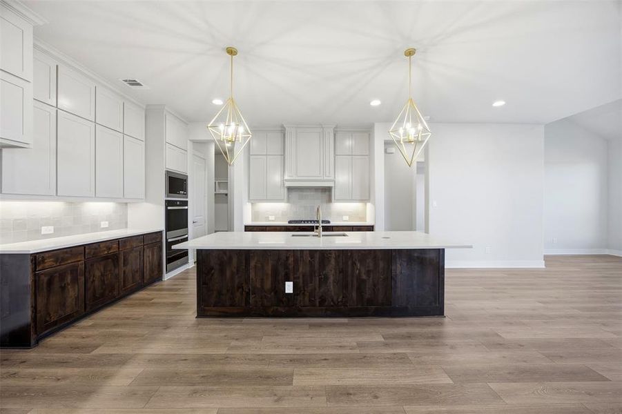 Furnished interior view inside a new home in Levante - 1 Acre Lots, Waxahachie (Image 5).