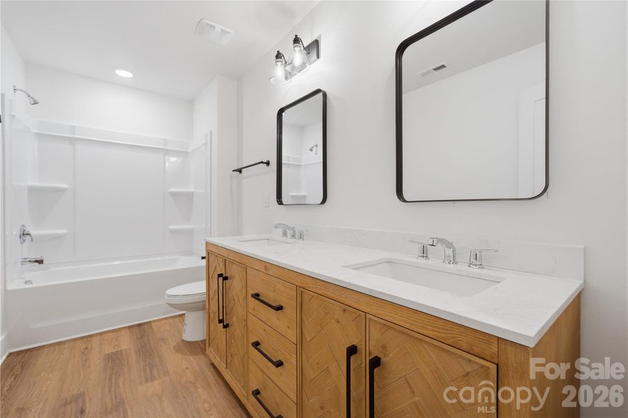Furnished interior view inside a new home in , York (Image 9).