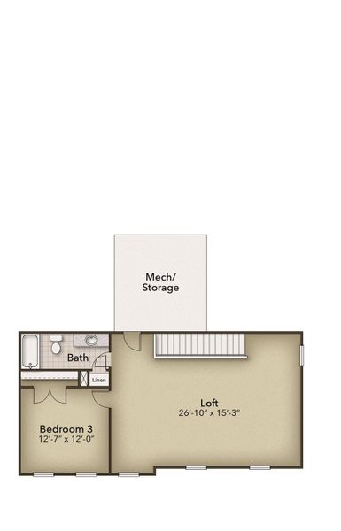 2D floor plan layout of this home in Traditions at Carolina Forest, Myrtle Beach, SC (Image 5). 2D floor plan layout of this home in Traditions at Carolina Forest, Myrtle Beach, SC (Image 5).