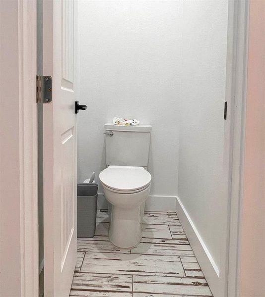 Master Bathroom with toilet