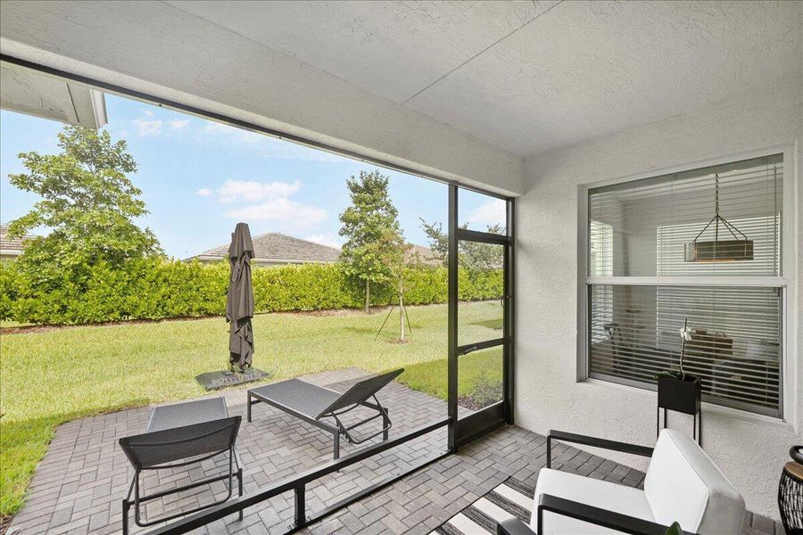 Furnished interior view inside a new home in , Port St. Lucie (Image 30).