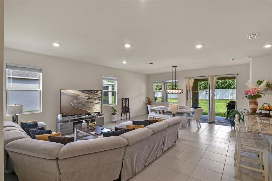 Furnished interior view inside a new home in , Ocala (Image 15).