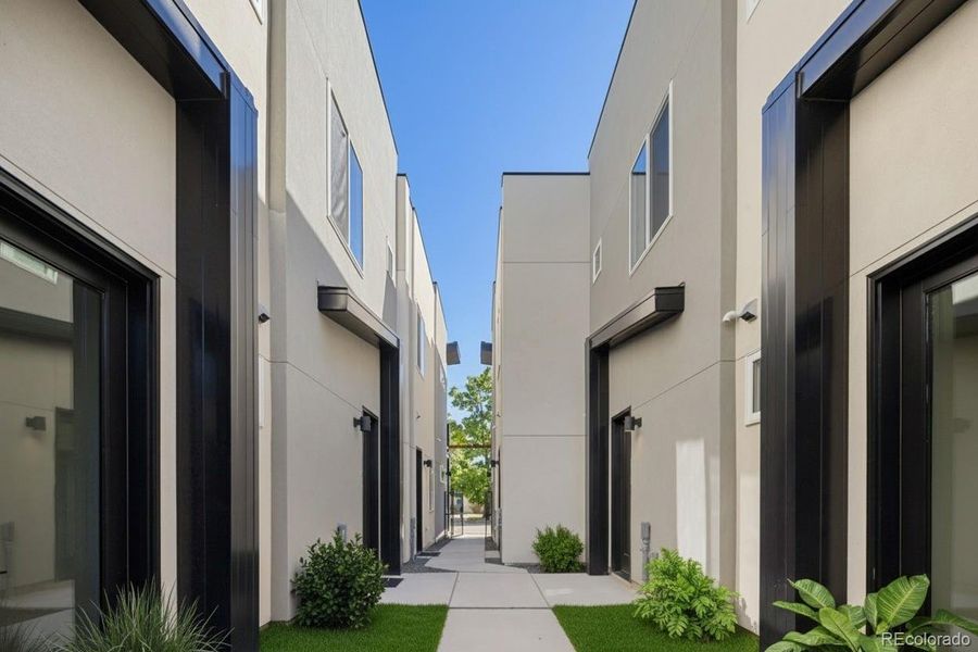 Exterior details and patio area of a home in , Denver (Image 16).