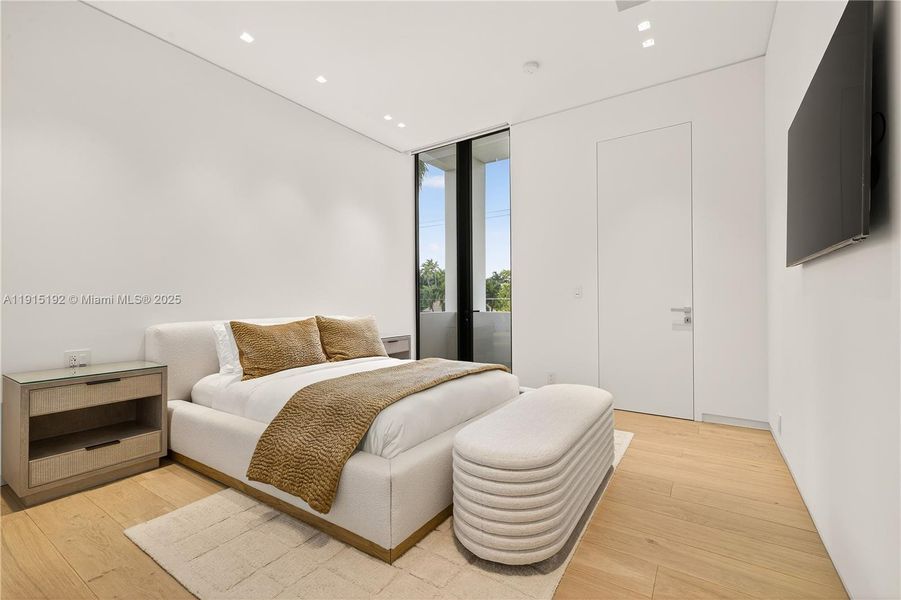 Furnished interior view inside a new home in , Miami Beach (Image 16). Furnished interior view inside a new home in , Miami Beach (Image 16).