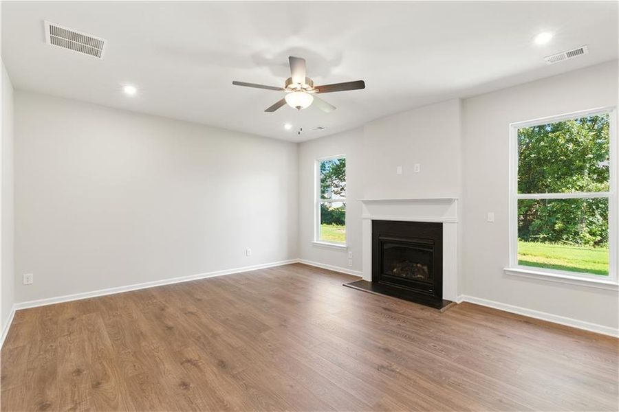 Spacious, unfurnished interior of a new home in , Adairsville (Image 15).
