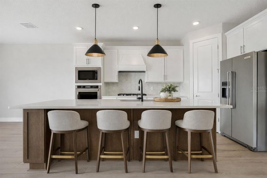 Furnished interior view inside a new home in Willow Ridge, Montverde (Image 10).