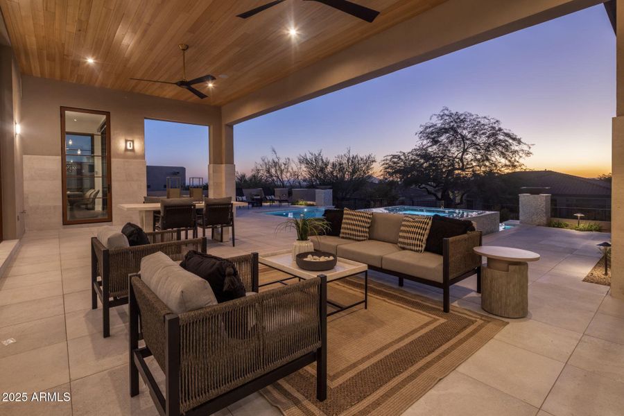 Large Covered Patio Large Covered Patio