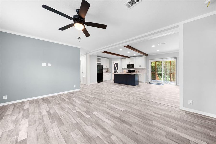 Spacious, unfurnished interior of a new home in , Gilmer (Image 12). Spacious, unfurnished interior of a new home in , Gilmer (Image 12).