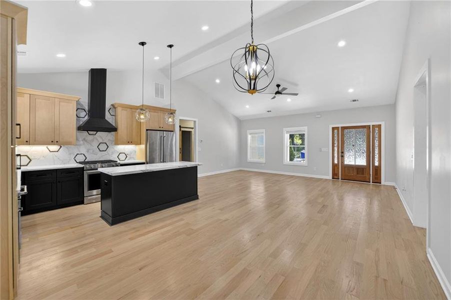 Furnished interior view inside a new home in , Tucker (Image 6).