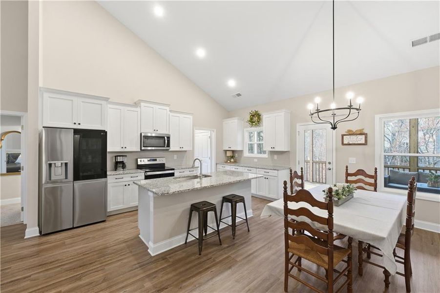Furnished interior view inside a new home in , Waleska (Image 7).
