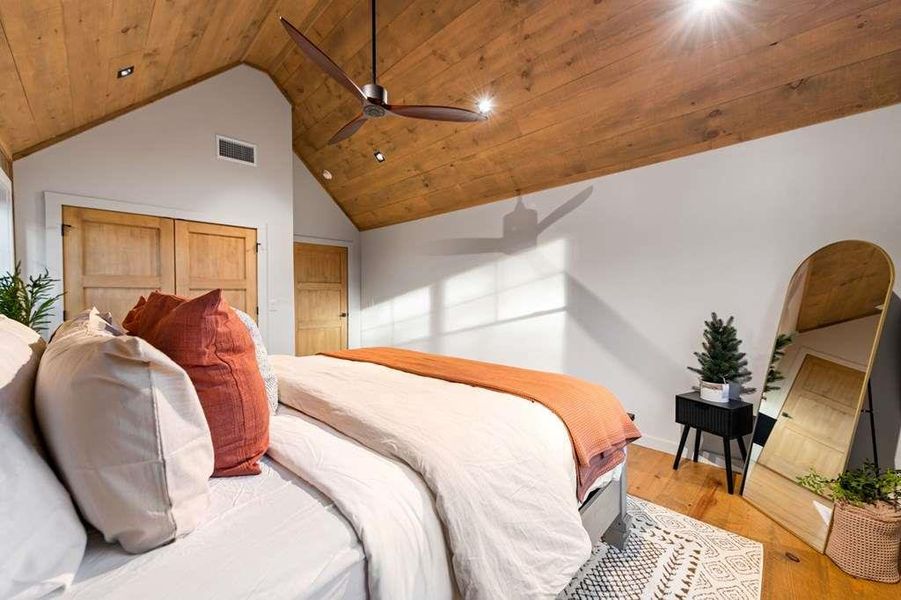 Furnished interior view inside a new home in , Blue Ridge (Image 19).