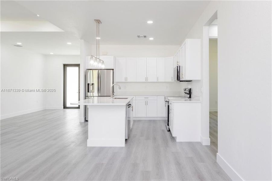Furnished interior view inside a new home in , Lehigh Acres (Image 5).