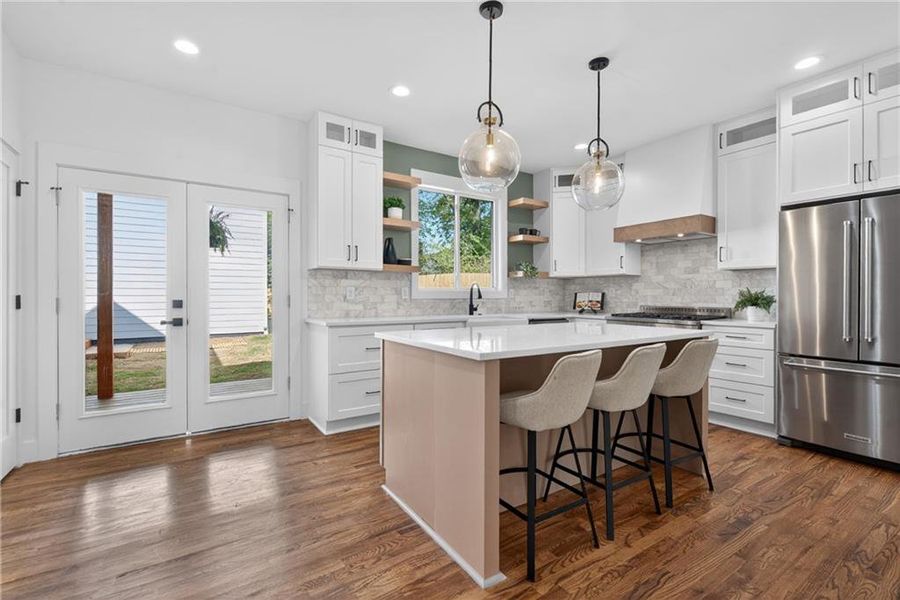Furnished interior view inside a new home in , Atlanta (Image 32).