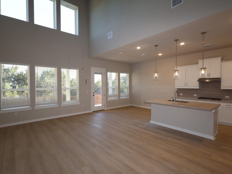 Spacious, unfurnished interior of a new home in Edgewood, Leander (Image 11). Spacious, unfurnished interior of a new home in Edgewood, Leander (Image 11).