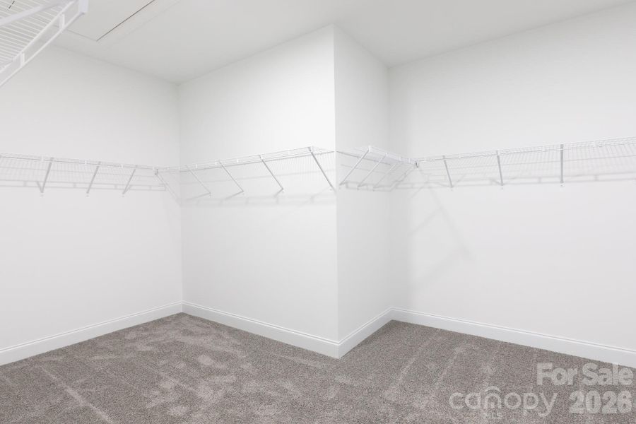 Oversized primary closet Oversized primary closet