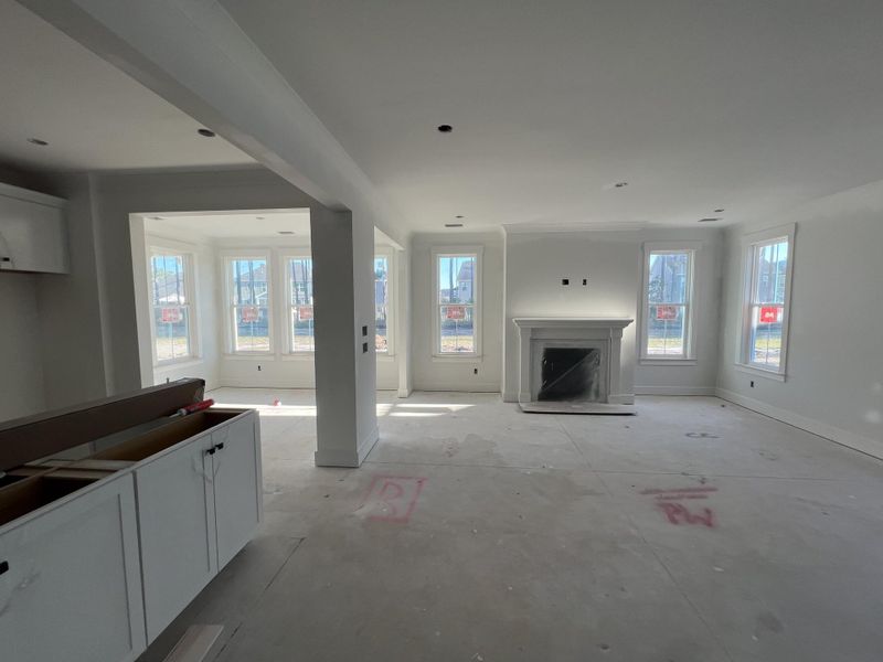 In-progress construction of a new home in Lochton, Summerville, SC (Image 45).