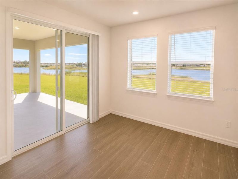 Spacious, unfurnished interior of a new home in Triple Creek: The Executives, Riverview (Image 13).