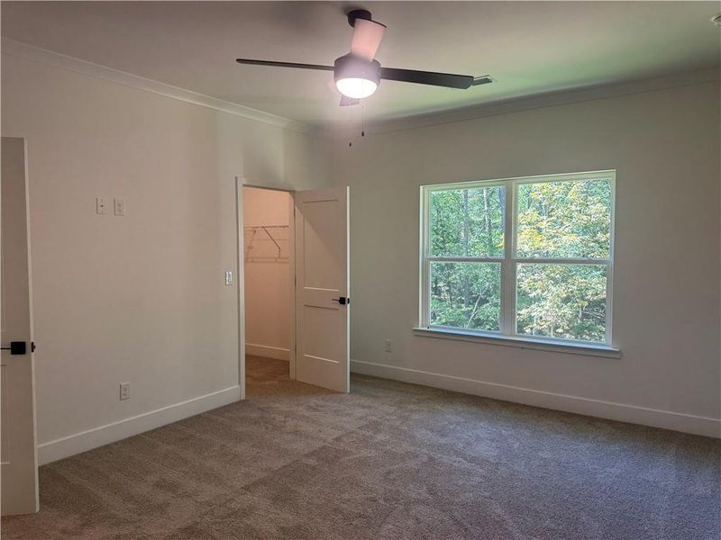 Spacious, unfurnished interior of a new home in The Fields of Walnut Creek, Pendergrass (Image 14).