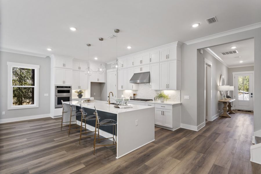 Furnished interior view inside a new home in Tessera, Santa Rosa Beach (Image 16).